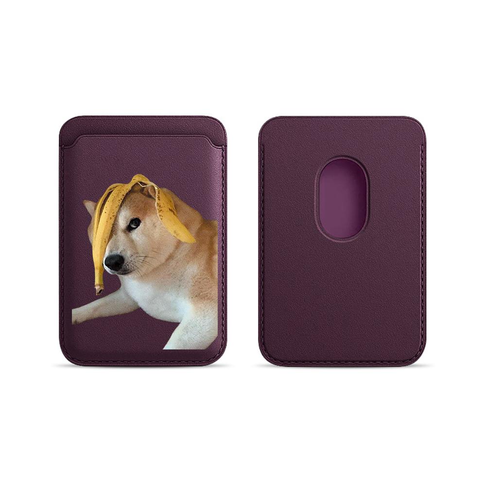 Funny Meme Dog Banana Peel Leather Phone Wallet Case For Magsafe Magnetic Slim Back Pocket Shockproof Stylish Cover
Funny Meme Dog Banana Peel Leather Phone Wallet Case For Magsafe Magnetic Slim Back Pocket Shockproof Stylish Cover