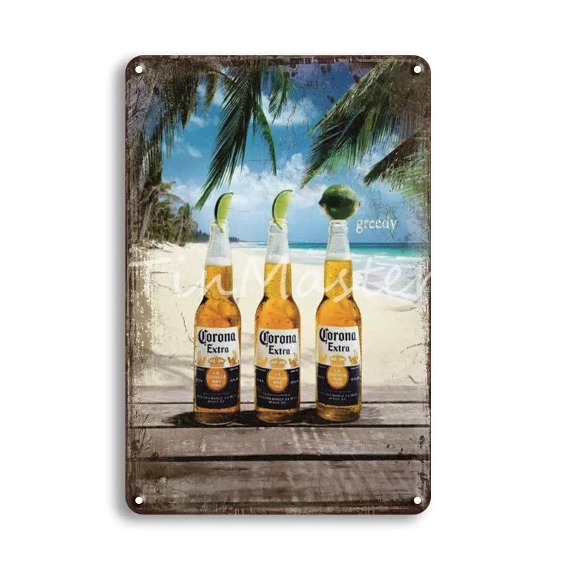 CORONA EXTRA Металева жестяна табличка Вінтажний пивний плакат Декоративні таблички Ретро Паб Бар Декор Тарілка Череп Металева табличка Настінні наклейки 20x30cm(7.8x11.8inch)
CORONA EXTRA Металева жестяна табличка Вінтажний пивний плакат Декоративні таблички Ретро Паб Бар Декор Тарілка Череп Металева табличка Настінні наклейки 20x30cm(7.8x11.8inch)