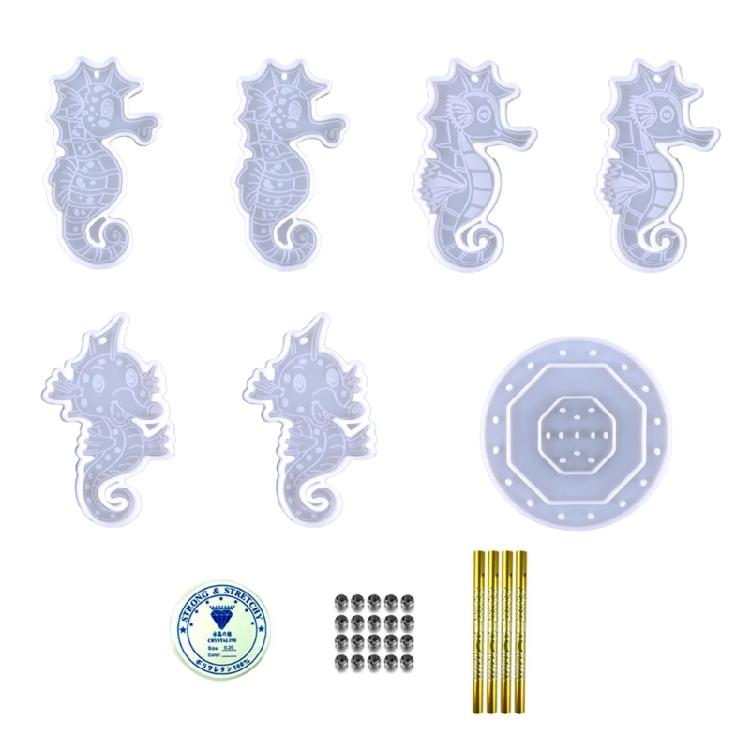 Silicone Mold Wall-mounted Keychain Mold With Hole Keyring Pendant DIY Craft 1
Silicone Mold Wall-mounted Keychain Mold With Hole Keyring Pendant DIY Craft 1