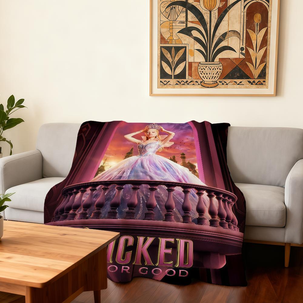 Hot Movie W-Wicked For Good Blanket Super Warm Comfortable Plush Throw Blanket Child Home Sofa Bedroom Gift 30x40in
Hot Movie W-Wicked For Good Blanket Super Warm Comfortable Plush Throw Blanket Child Home Sofa Bedroom Gift 30x40in
