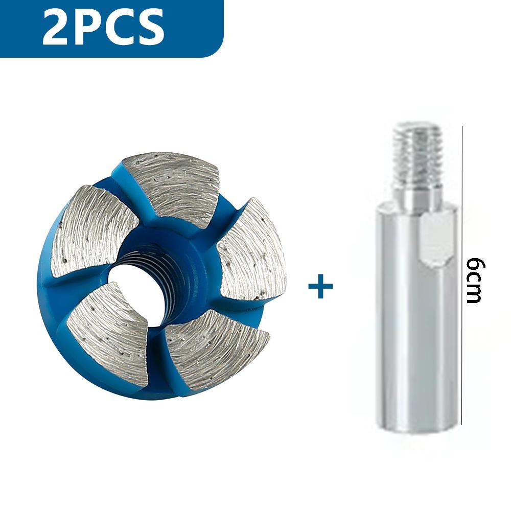 Diamond Grinding Disc Set with Extension Rod Adapter, Handheld DIY Polishing Block for Cement Concrete Stone Pebble Flower Pot
Diamond Grinding Disc Set with Extension Rod Adapter, Handheld DIY Polishing Block for Cement Concrete Stone Pebble Flower Pot
