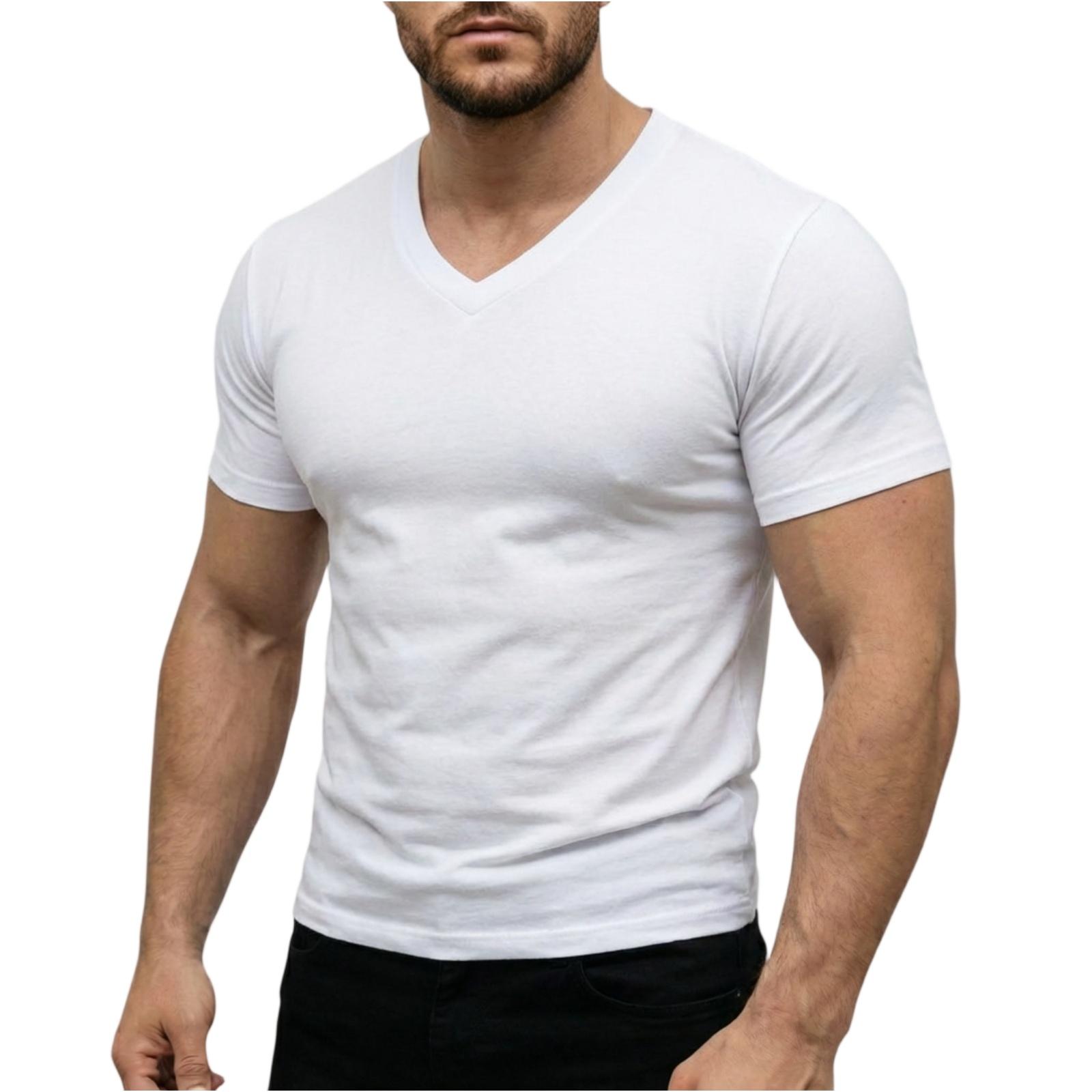 Men’s Lightweight V Neck Short Sleeve T Shirt Soft Breathable Stretch Casual Athletic Top for Everyday Wear L
Men’s Lightweight V Neck Short Sleeve T Shirt Soft Breathable Stretch Casual Athletic Top for Everyday Wear L