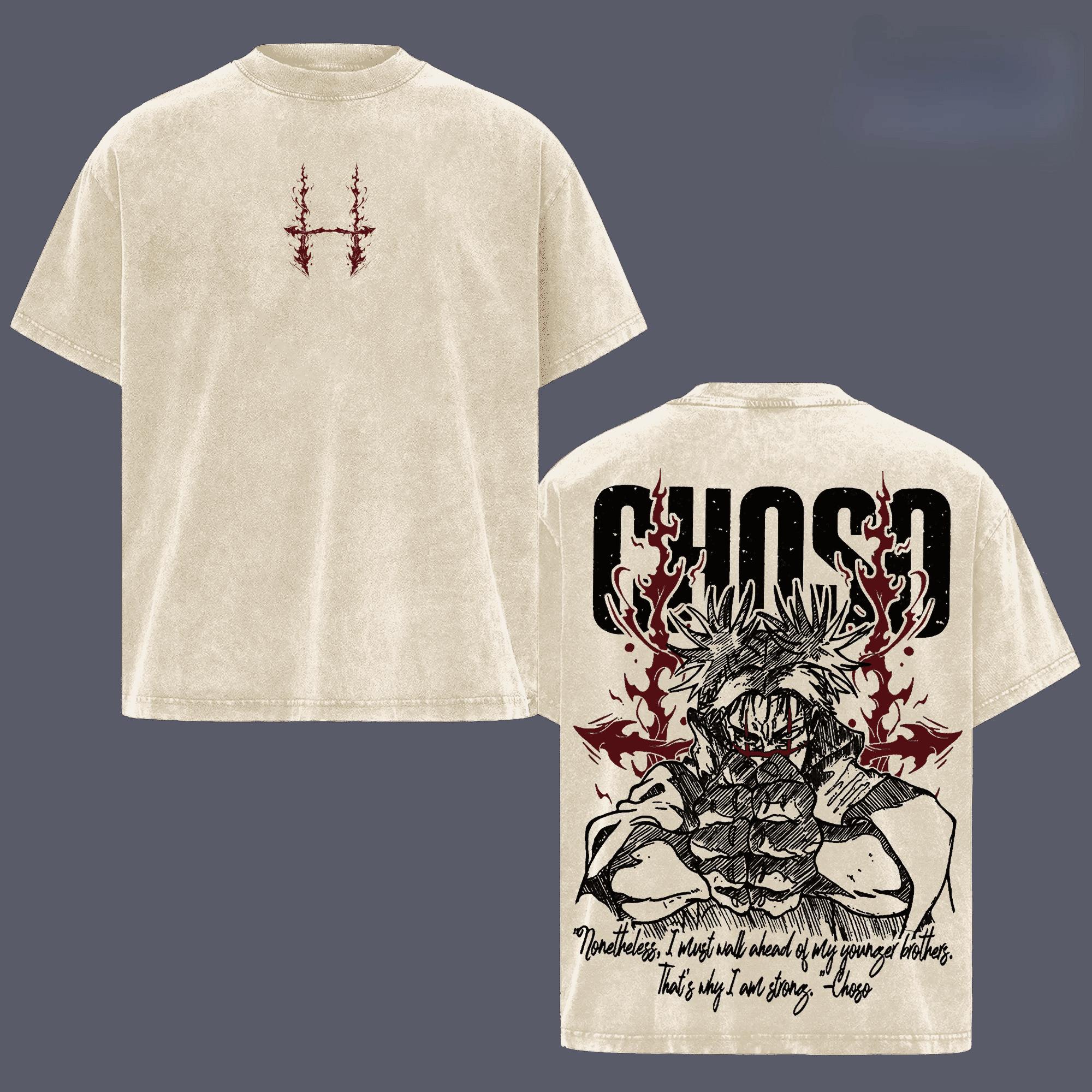 Choso Jujutsu Kaisen Tshirt Anime Vintage Washed T Shirt Mens Unisex Clothing Oversized Short Sleeve Pure Cotton Tees Tops S
Choso Jujutsu Kaisen Tshirt Anime Vintage Washed T Shirt Mens Unisex Clothing Oversized Short Sleeve Pure Cotton Tees Tops S