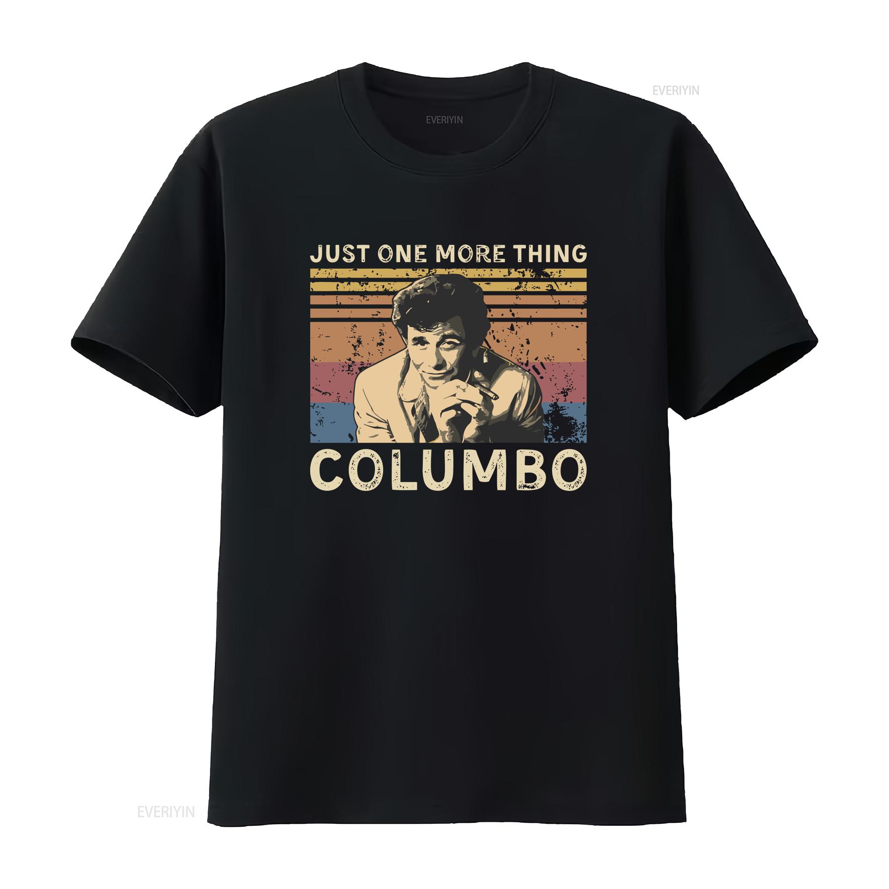 JUST ONE More Thing Columbo Vintage T Shirt SweaT vintage Washed homme Unisex streetwear Stretched Top For Everyday Wear Casual 4XL
JUST ONE More Thing Columbo Vintage T Shirt SweaT vintage Washed homme Unisex streetwear Stretched Top For Everyday Wear Casual 4XL