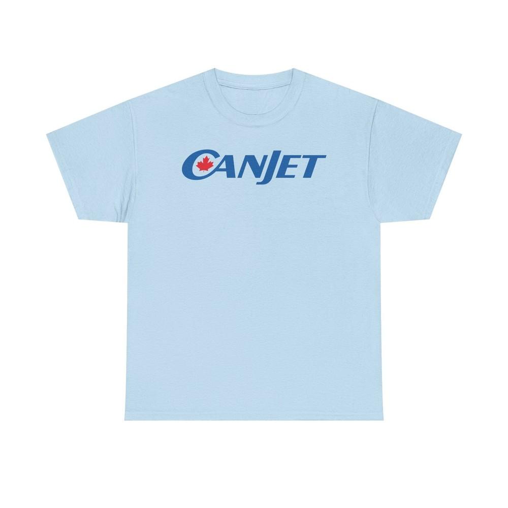 CanJet Canadian Maple Leaf Blue Logo Aviation Memorabilia T-shirt 2XL
CanJet Canadian Maple Leaf Blue Logo Aviation Memorabilia T-shirt 2XL