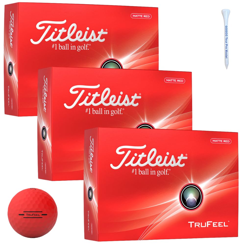 Мяч для гольфа Trufeel Red 2024 Trufeel Red Feel Distance Spin Original Wood Tee (3 дюжины, красные)
Мяч для гольфа Trufeel Red 2024 Trufeel Red Feel Distance Spin Original Wood Tee (3 дюжины, красные)