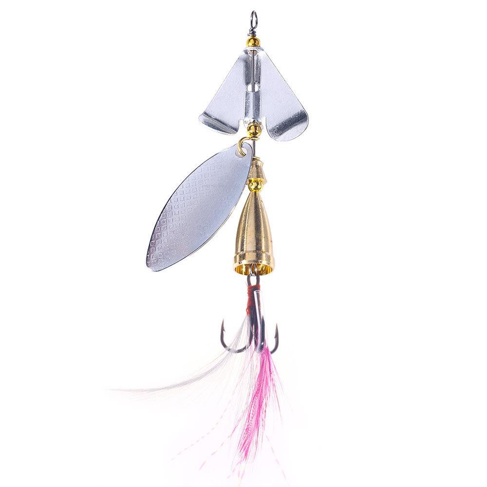 Rotating Sequin Tractor Lure10Highly Reflective Bionic Lure Bait for Freshwater and Saltwater, Universal for Bass and Mandarin F a set
Rotating Sequin Tractor Lure10Highly Reflective Bionic Lure Bait for Freshwater and Saltwater, Universal for Bass and Mandarin F a set