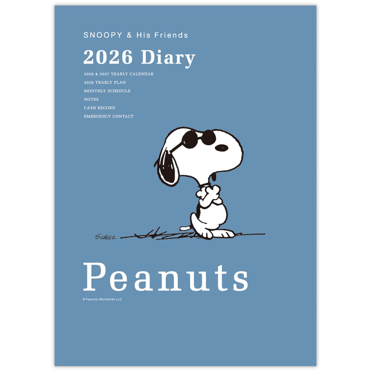 Hallmark Snoopy Planner 2026 A5 Monthly Jocoool smoky blue 845698
Hallmark Snoopy Planner 2026 A5 Monthly Jocoool smoky blue 845698