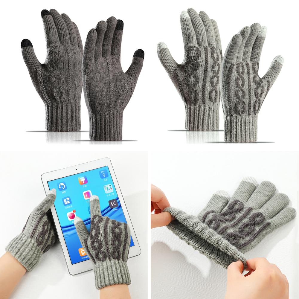 Fashion Soft Plus Velvet Arm Warmers Touch Screen Mittens Knitted Gloves Thick Warm чорний
Fashion Soft Plus Velvet Arm Warmers Touch Screen Mittens Knitted Gloves Thick Warm чорний