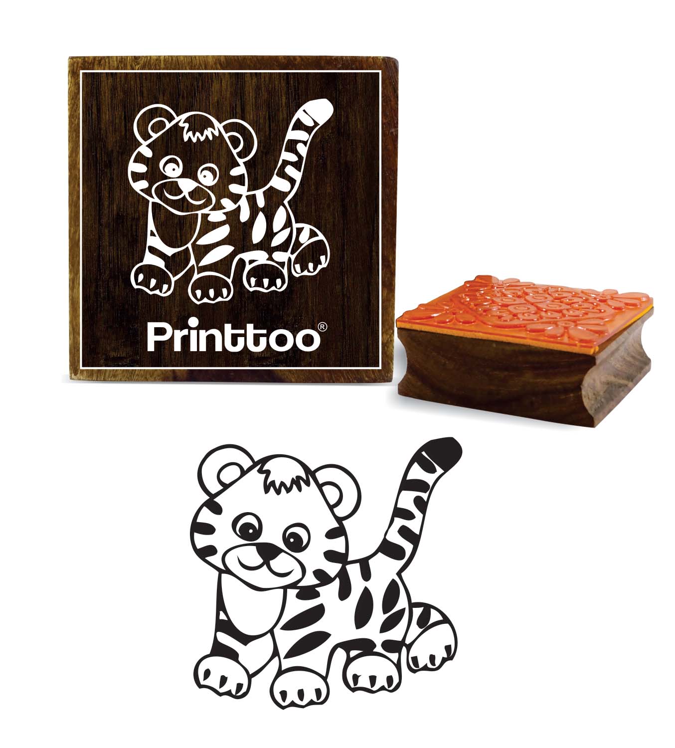Printtoo Scrap-booking Tiger Pattern Stamp Коричневый квадрат Деревянные резиновые штампы-2 x 2 2 x 2 Inches коричневый
Printtoo Scrap-booking Tiger Pattern Stamp Коричневый квадрат Деревянные резиновые штампы-2 x 2 2 x 2 Inches коричневый