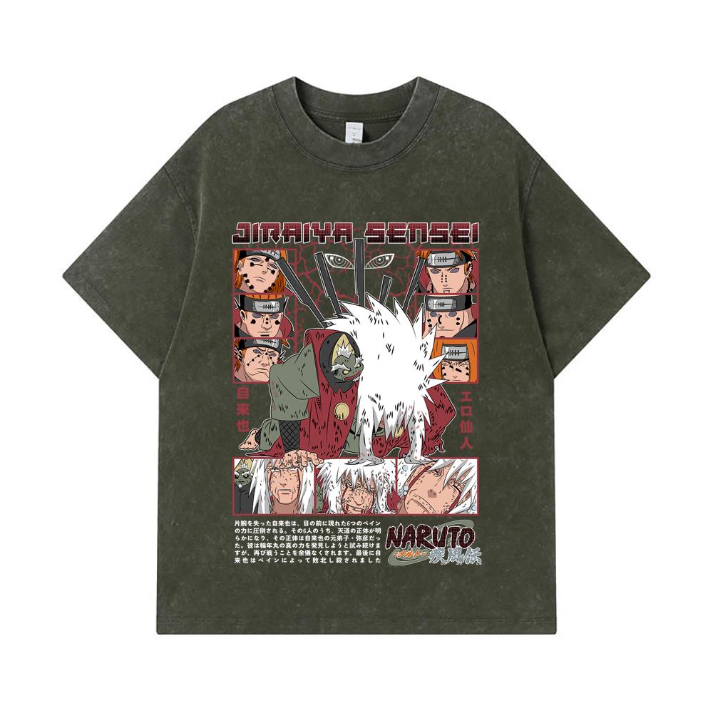 275 GSM Washed T-shirts 100% Cotton Naruto V5 Jiraiya Print Unisex Heavy Cotton T Shirt S армия зеленый
275 GSM Washed T-shirts 100% Cotton Naruto V5 Jiraiya Print Unisex Heavy Cotton T Shirt S армия зеленый