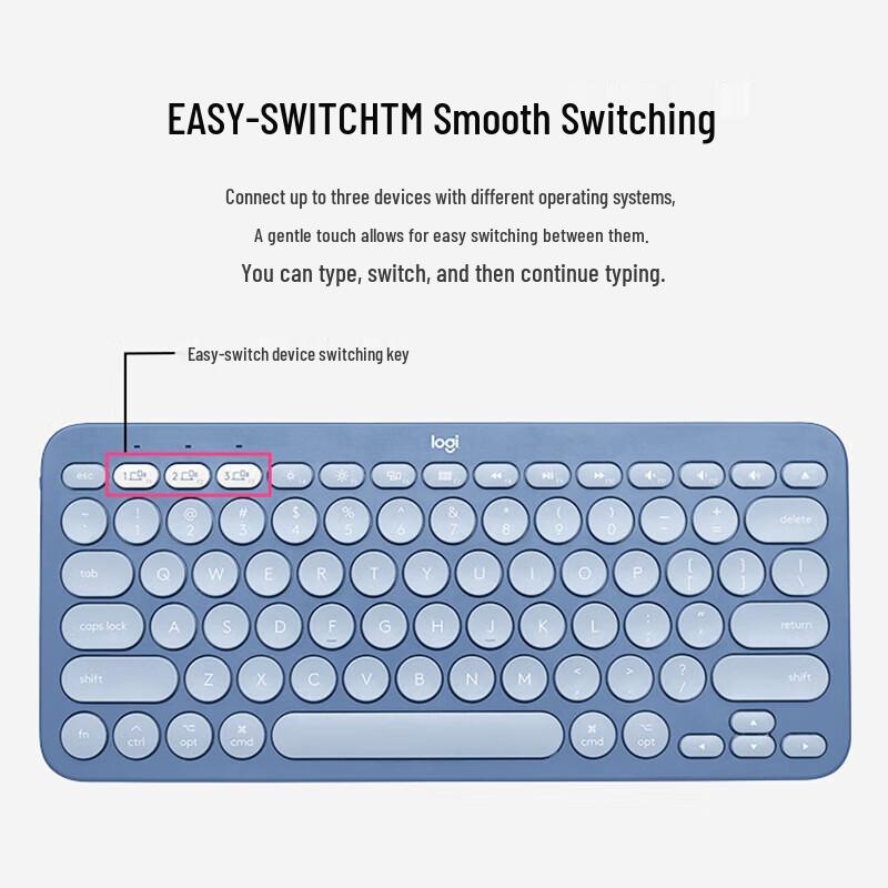 Logitech K380 Multi-Device Bluetooth Keyboard
Logitech K380 Multi-Device Bluetooth Keyboard