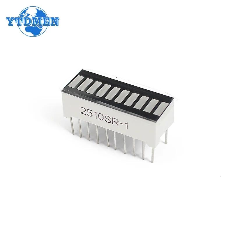 5/10pcs 10-segment Light Bar Led Display Module Red/Green/Blue/yellow-green LED Digital Tube 20 Pins LEDs Displays for Arduino Red-5pcs
5/10pcs 10-segment Light Bar Led Display Module Red/Green/Blue/yellow-green LED Digital Tube 20 Pins LEDs Displays for Arduino Red-5pcs