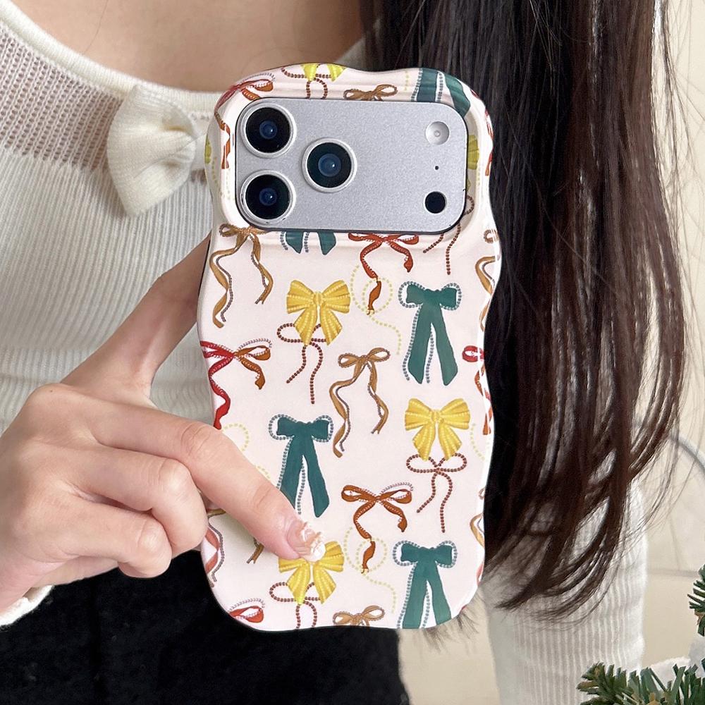 Fashion 2 in 1 Colorful Bow Phone Case for iPhone 13 14 15 16 17 Pro Max Wave Edges Comfortable Touch Hard Slim Back Cover iPhone Air
Fashion 2 in 1 Colorful Bow Phone Case for iPhone 13 14 15 16 17 Pro Max Wave Edges Comfortable Touch Hard Slim Back Cover iPhone Air