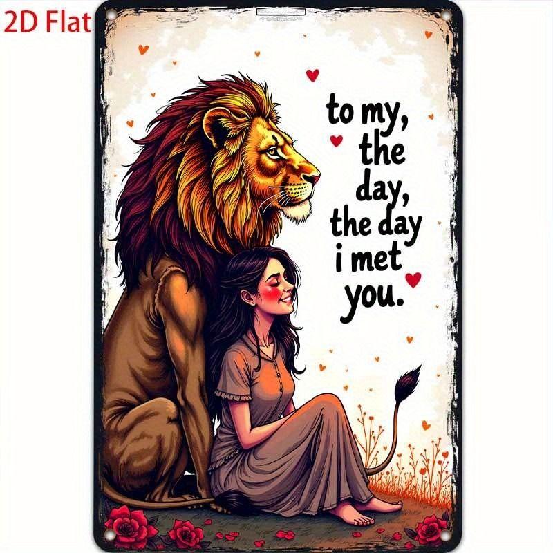 Vintage Valentine s Day Metal Decorative Painting Gift for Couples Bedroom Living Room Cafe
Vintage Valentine s Day Metal Decorative Painting Gift for Couples Bedroom Living Room Cafe