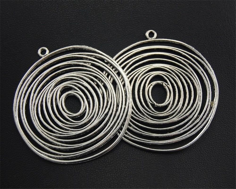 2 шт. Серебряный цвет Филигрань Нить Круг Круглый Кулон DIY Украшения ручной работы Находки 42x25 мм A1695
2 шт. Серебряный цвет Филигрань Нить Круг Круглый Кулон DIY Украшения ручной работы Находки 42x25 мм A1695
