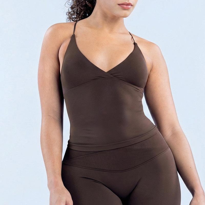 Seamless Halter Neck Sports Bra: Shockproof, Anti-Sagging, High-Intensity Support, Yoga Fitness Tank Top Small
Seamless Halter Neck Sports Bra: Shockproof, Anti-Sagging, High-Intensity Support, Yoga Fitness Tank Top Small