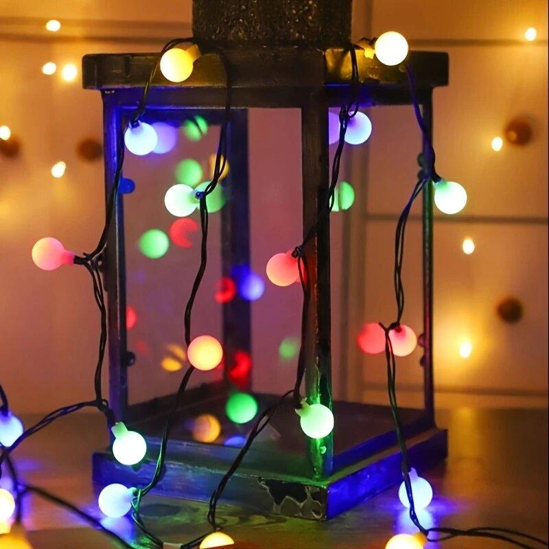 Солнечные светодиодные гирлянды в виде белых шаров, уличные водонепроницаемые гирлянды, декоративные огни для сада, двора, балкона, террасы, забора, кемпинга 1PC 5M20LED
Солнечные светодиодные гирлянды в виде белых шаров, уличные водонепроницаемые гирлянды, декоративные огни для сада, двора, балкона, террасы, забора, кемпинга 1PC 5M20LED