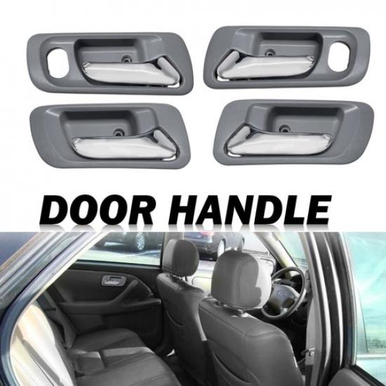 4pcs Front Rear Gray L+R ide Handle Fit Door 2000 Honda 2002 Accord SE
4pcs Front Rear Gray L+R ide Handle Fit Door 2000 Honda 2002 Accord SE