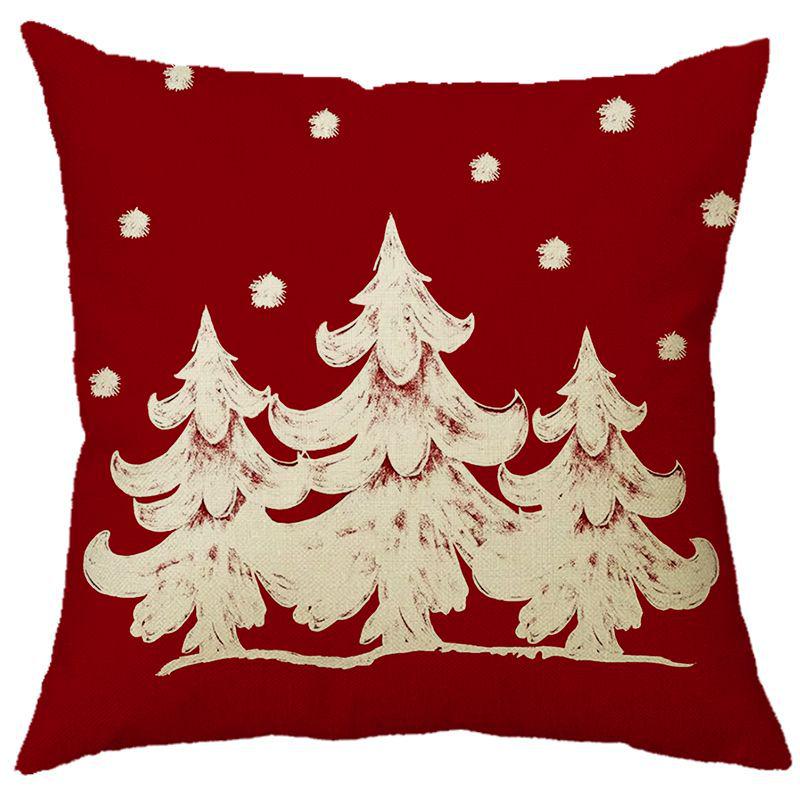 Наволочка с рождественским принтом из льна для дома, дивана, автомобиля и офиса 45cm x 45cm
Наволочка с рождественским принтом из льна для дома, дивана, автомобиля и офиса 45cm x 45cm