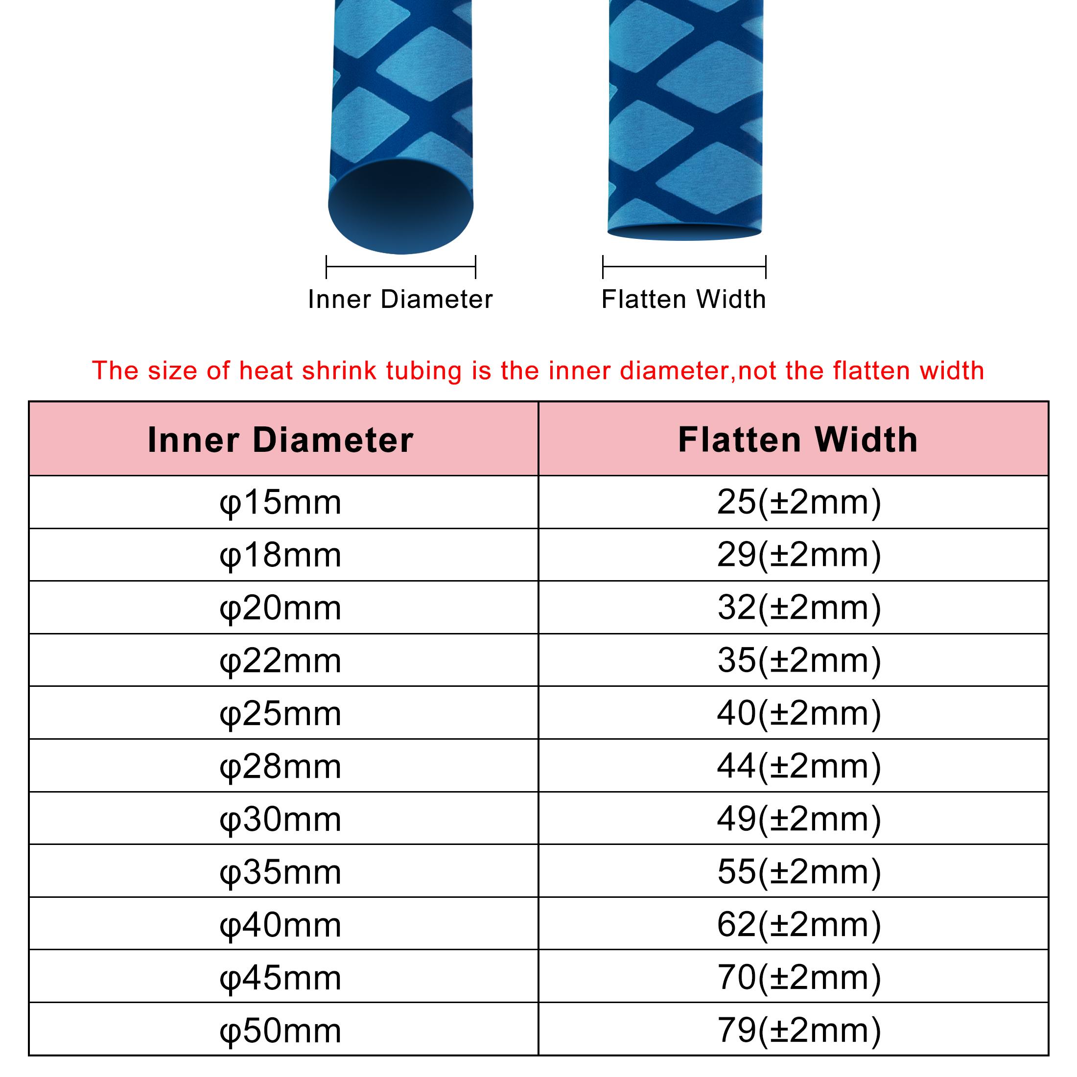 Anti-Slip Heat Shrink Tube For Fishing Rod Or DIY Electrical Insulation 5 Colors 1M 15/18/20/22/25/28/30/35/40/45/50mm 1m&15mm жовтий
Anti-Slip Heat Shrink Tube For Fishing Rod Or DIY Electrical Insulation 5 Colors 1M 15/18/20/22/25/28/30/35/40/45/50mm 1m&15mm жовтий