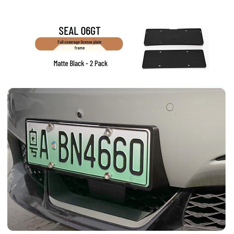 Cloud Realm BYD Seal 06 GT Energy Vehicle License Plate Holder - ABS Full Coverage
Cloud Realm BYD Seal 06 GT Energy Vehicle License Plate Holder - ABS Full Coverage
