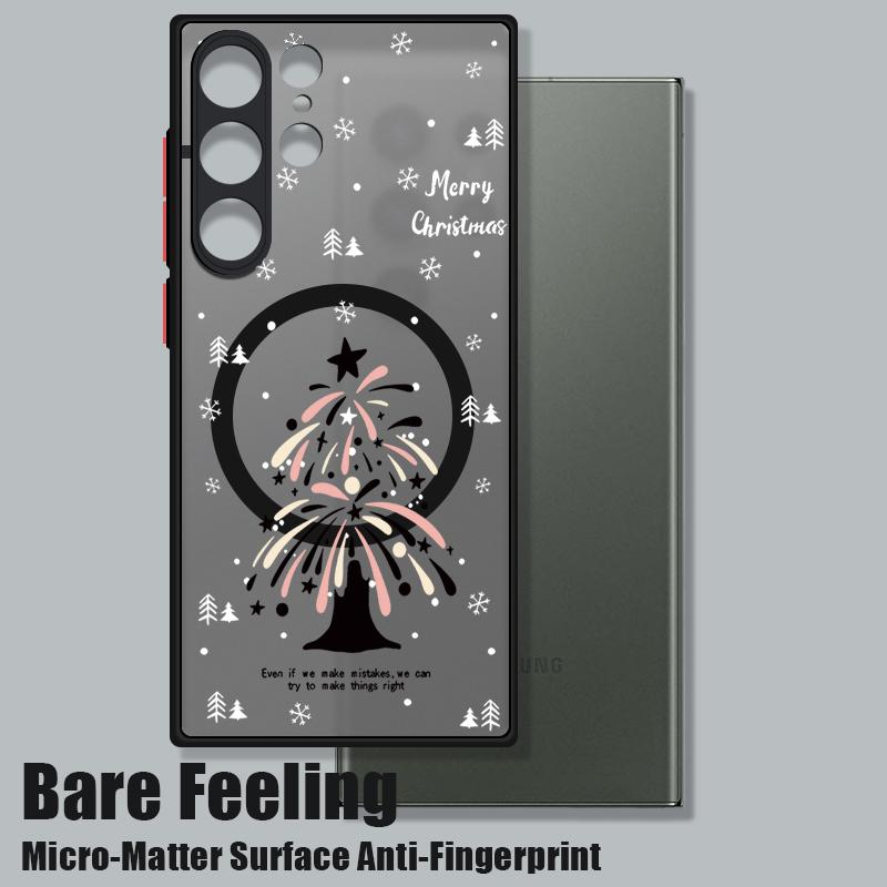 Flame Christmas Tree Pattern Clear Phone Case For Samsung S24 S23 Ultra S22 A55 A34 A54 A35 Soft Edge Shockproof Matte for MagSafe Magnetic Cover Samsung S24 чёрный
Flame Christmas Tree Pattern Clear Phone Case For Samsung S24 S23 Ultra S22 A55 A34 A54 A35 Soft Edge Shockproof Matte for MagSafe Magnetic Cover Samsung S24 чёрный