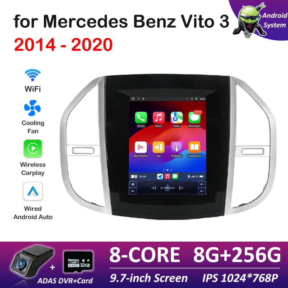 Car Video Multimedia Video Player for Mercedes Benz Vito 3 2014 2015 2016 2017 - 2020 IPS Touch Screen DSP Stereo Autoradio WIFI
Car Video Multimedia Video Player for Mercedes Benz Vito 3 2014 2015 2016 2017 - 2020 IPS Touch Screen DSP Stereo Autoradio WIFI