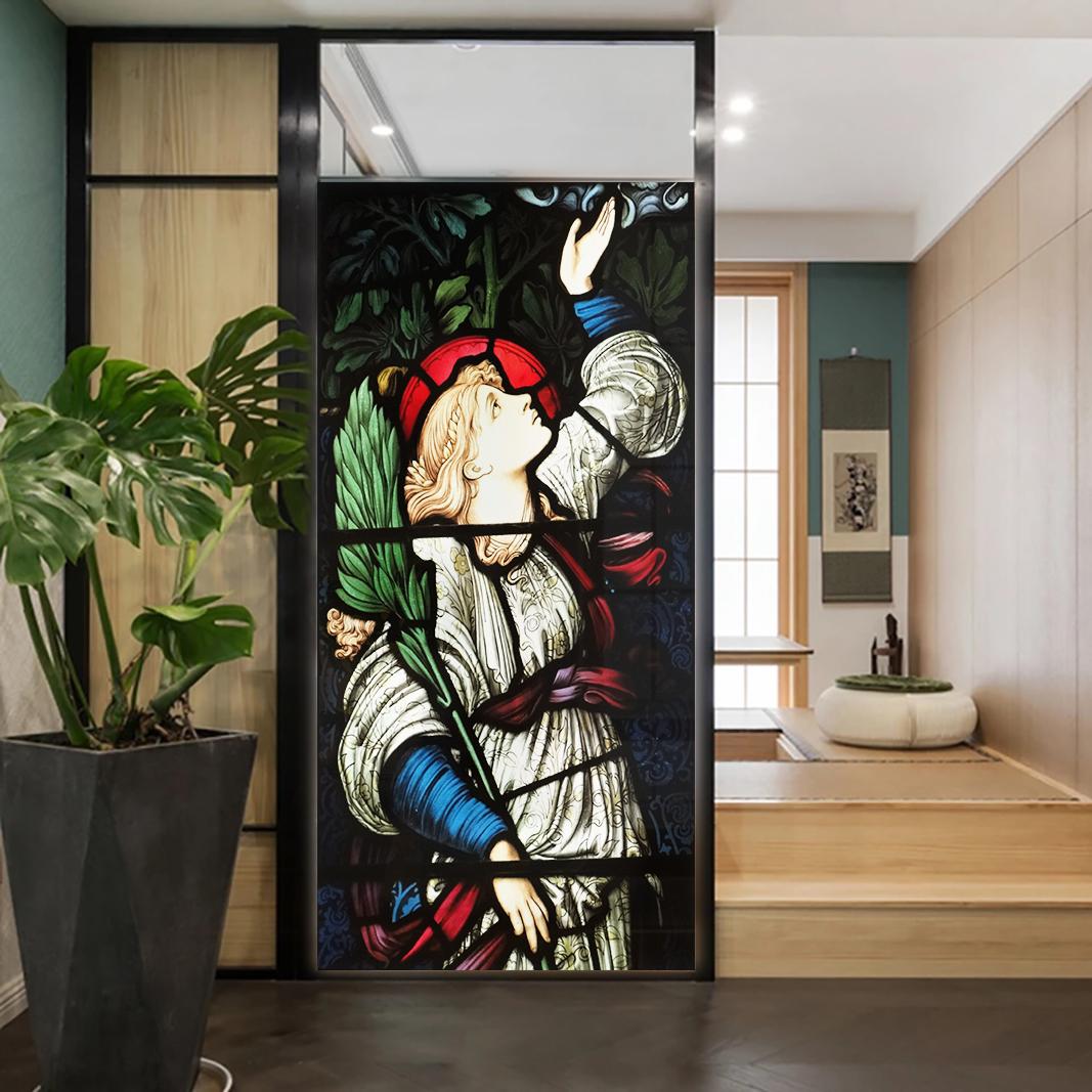 Church Stained Glass Decals Window Film Privacy Heat Insulation and Anti UV Blocking Static Cling Window Sticker for Home J84 (as the picture,40x100cm WxH)
Church Stained Glass Decals Window Film Privacy Heat Insulation and Anti UV Blocking Static Cling Window Sticker for Home J84 (as the picture,40x100cm WxH)