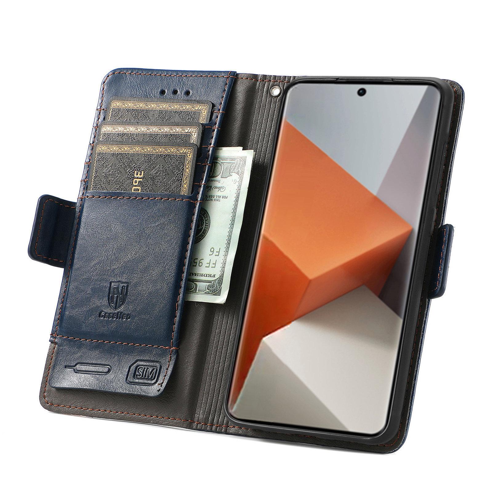 For Xiaomi Redmi Note 13 Pro+ 5G Phone Cases CASENEO PU Leather Cover Stand with RFID Blocking Wallet Red
For Xiaomi Redmi Note 13 Pro+ 5G Phone Cases CASENEO PU Leather Cover Stand with RFID Blocking Wallet Red