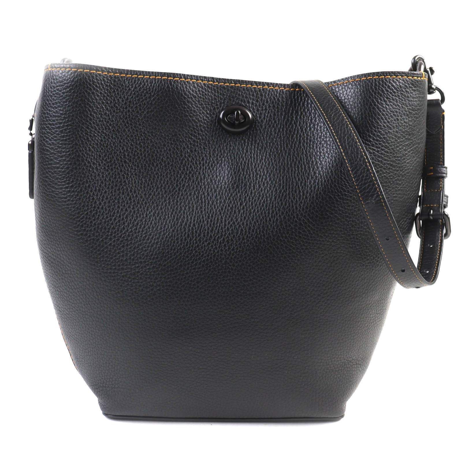 COACH Shoulder Bag black leather Women DF-50115 Used
COACH Shoulder Bag black leather Women DF-50115 Used