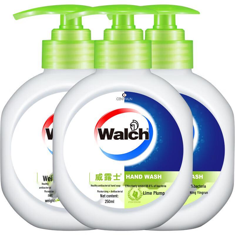 Walch Antibacterial Hand Soap, Lime Scent (3-Pack)
Walch Antibacterial Hand Soap, Lime Scent (3-Pack)