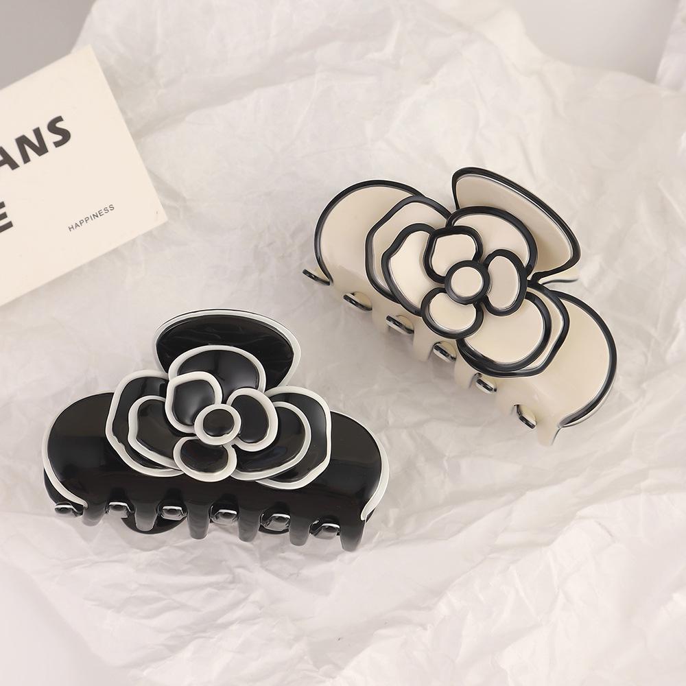 Creative Camellia Claw Clip - Sweet Fragrant Style Acetate Hair Accessory for Girls чёрный
Creative Camellia Claw Clip - Sweet Fragrant Style Acetate Hair Accessory for Girls чёрный