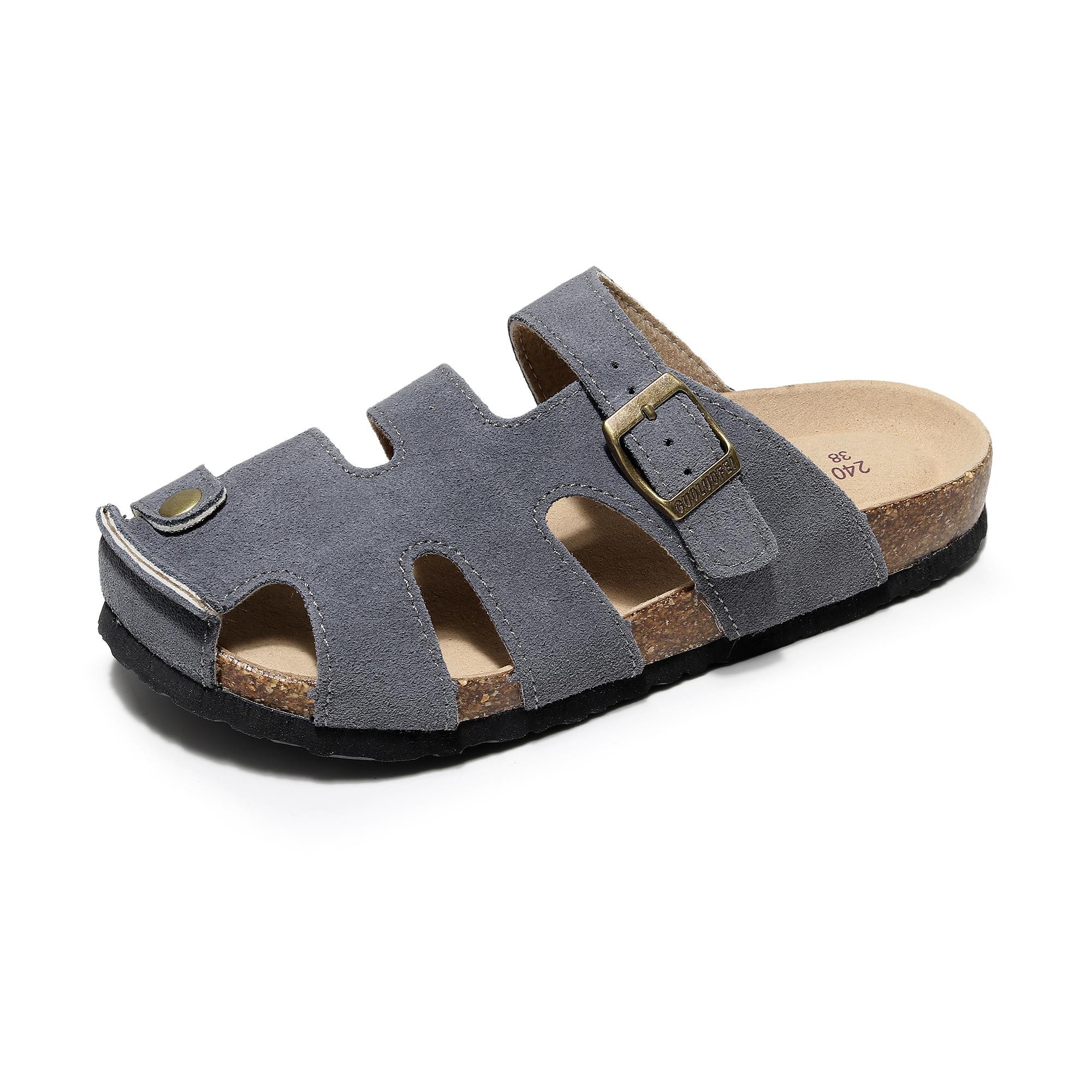 Summer Women Straps Out Beach Shoes Several Colors Closed Toe Slippers Cow Suede Leather Sandals 35
Summer Women Straps Out Beach Shoes Several Colors Closed Toe Slippers Cow Suede Leather Sandals 35