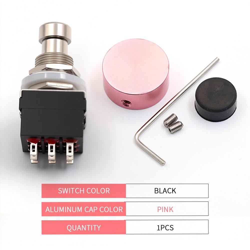 Feilin Guitar Footswitch: 9-Pin Self-Resetting, Includes Accessories, Multiple Colors. рожевий
Feilin Guitar Footswitch: 9-Pin Self-Resetting, Includes Accessories, Multiple Colors. рожевий