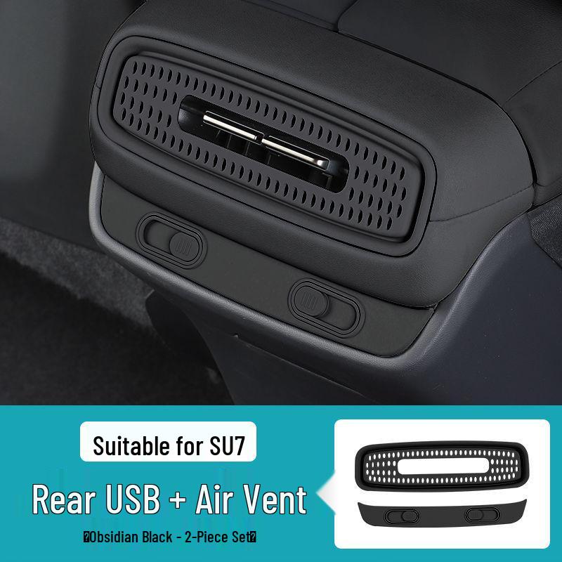 Xiaomi SU7 Rear A/C Vent Cover - Interior Accessory Modification Rear AC Cover - Twilight Red
Xiaomi SU7 Rear A/C Vent Cover - Interior Accessory Modification Rear AC Cover - Twilight Red