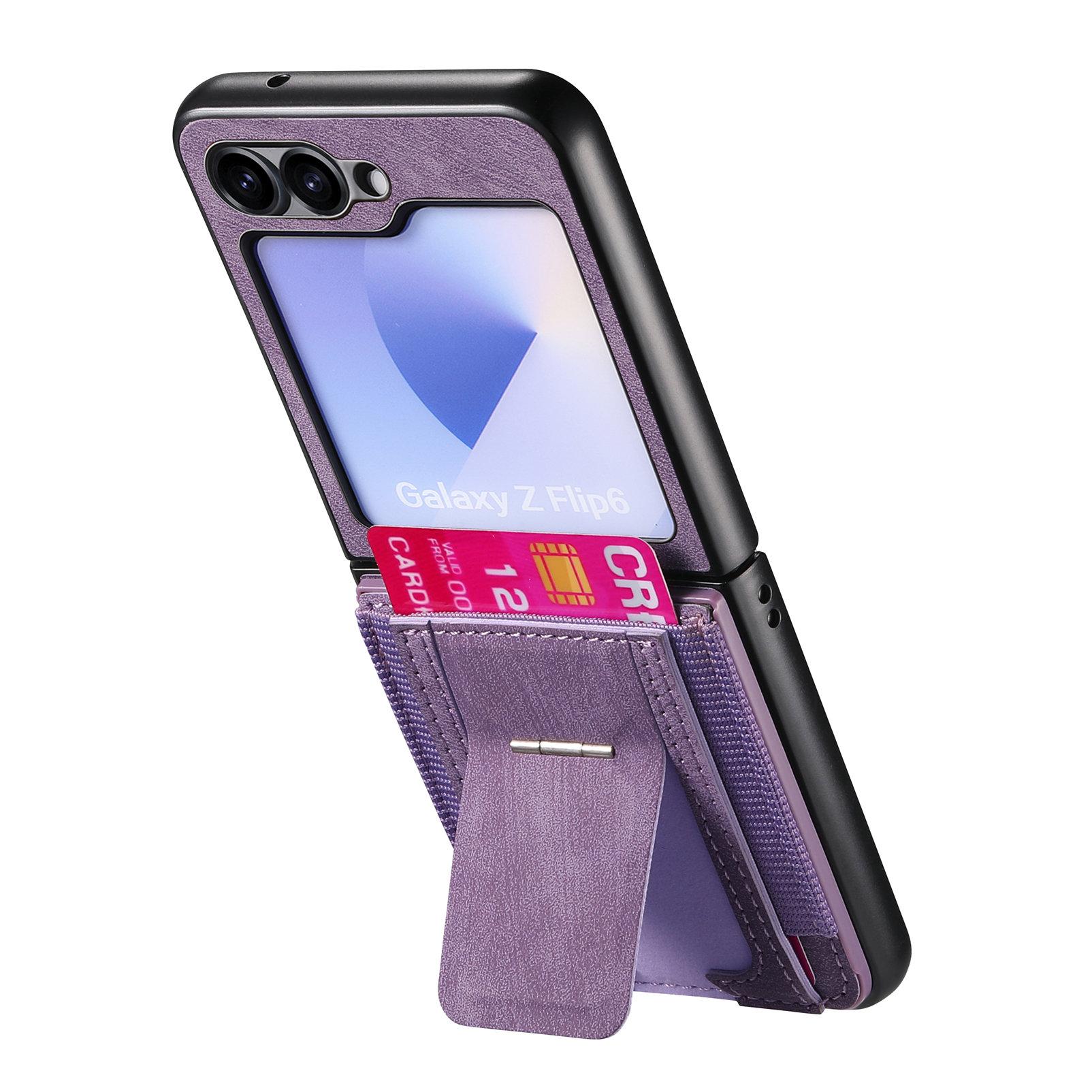 For Samsung Galaxy Z Flip6 5G Case Kickstand Retro Leather Back Cover with Card Holder Pink
For Samsung Galaxy Z Flip6 5G Case Kickstand Retro Leather Back Cover with Card Holder Pink
