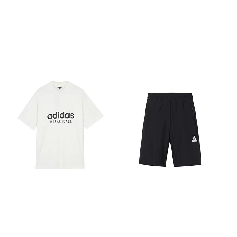 Adidas Simple Letter Logo Print, дышащая, удобная футболка с коротким рукавом и эластичные шорты, повседневный спортивный комплект унисекс IA3448+GT8161 L
Adidas Simple Letter Logo Print, дышащая, удобная футболка с коротким рукавом и эластичные шорты, повседневный спортивный комплект унисекс IA3448+GT8161 L