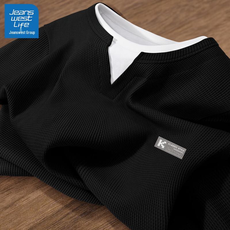 Jeanswest Life Men s Waffle Knit Color Block Long Sleeve T-Shirt 3XL
Jeanswest Life Men s Waffle Knit Color Block Long Sleeve T-Shirt 3XL