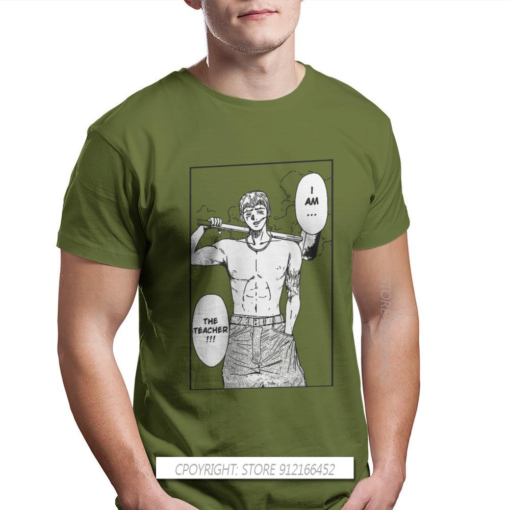 Great Teacher Onizuka GTO Eikichi Azusa Manga Pure Cotton TShirt Hammer Elegant T Shirt Leisure Men Tees Shirt New Design Trendy 4XL
Great Teacher Onizuka GTO Eikichi Azusa Manga Pure Cotton TShirt Hammer Elegant T Shirt Leisure Men Tees Shirt New Design Trendy 4XL