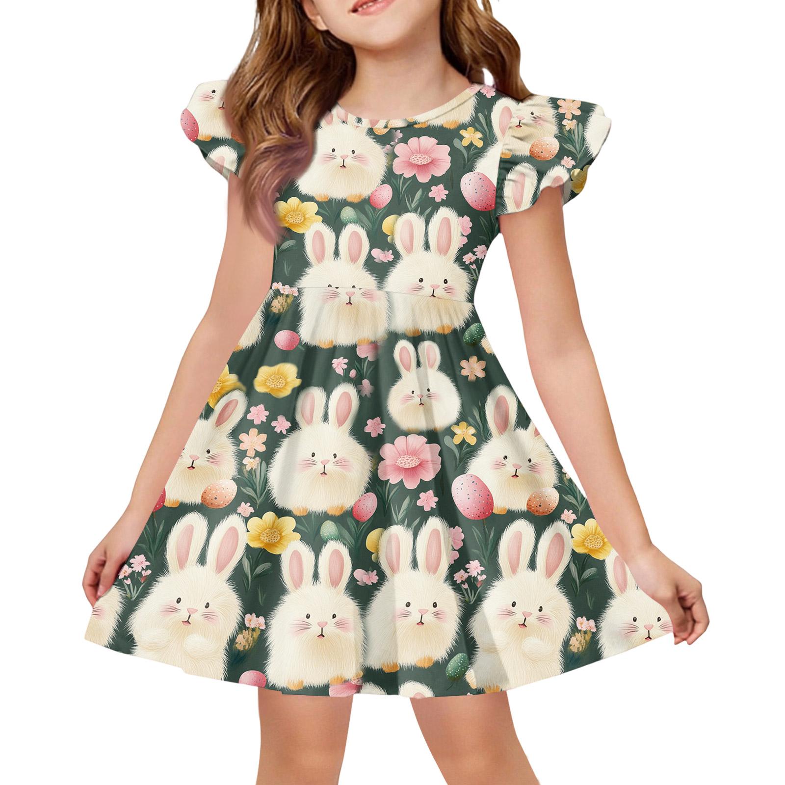 Girls Summer Princess Dress - A-Line T-Shirt Dress Easter Day 110 армия зеленый
Girls Summer Princess Dress - A-Line T-Shirt Dress Easter Day 110 армия зеленый