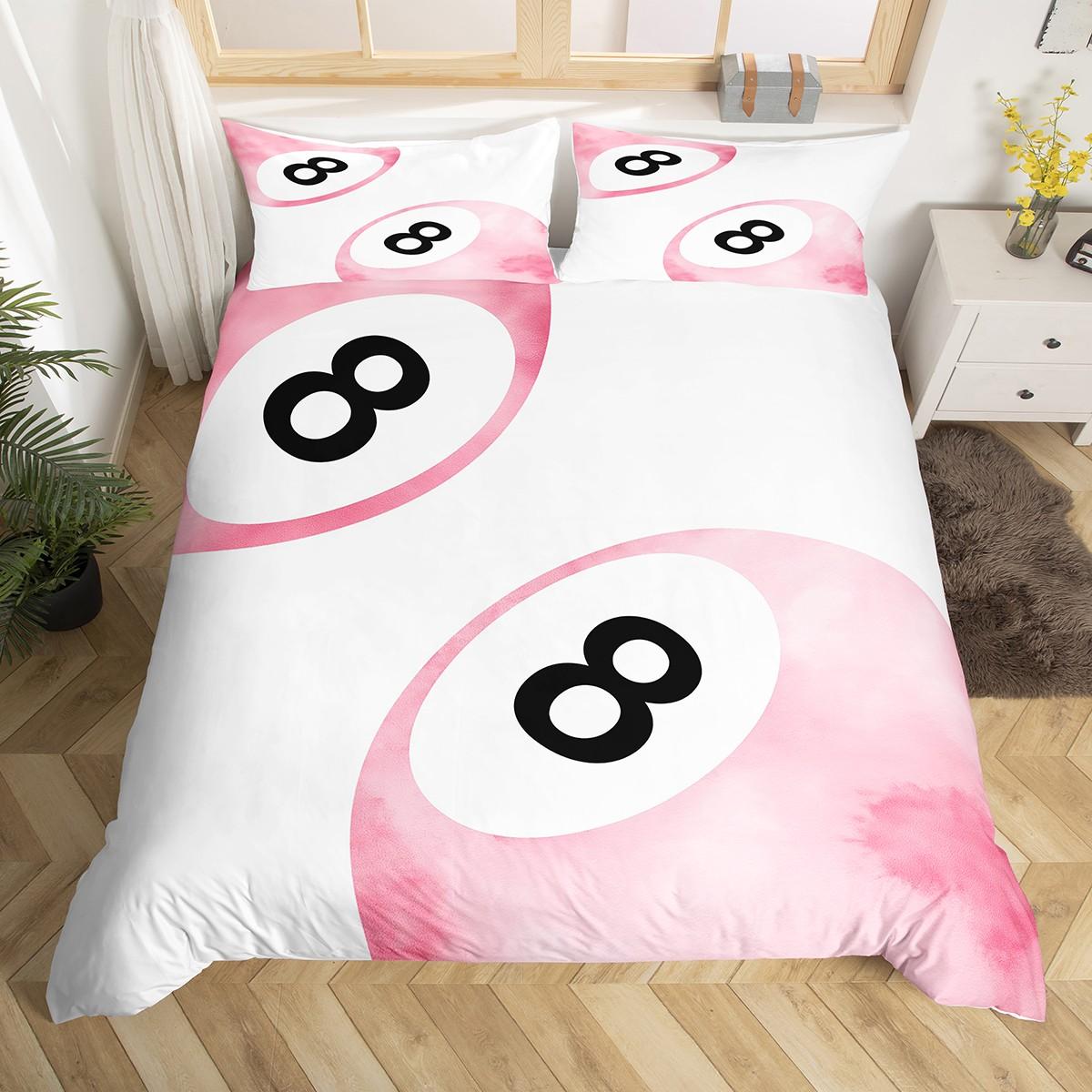 Homewish Girly Pink Billiards Duvet Cover Set,Cartoon Sports Lover Bedding Set,Teen Kid Child Bed Set,Lightweight Room Decor DE XS 100x135cm 2pcs&set
Homewish Girly Pink Billiards Duvet Cover Set,Cartoon Sports Lover Bedding Set,Teen Kid Child Bed Set,Lightweight Room Decor DE XS 100x135cm 2pcs&set