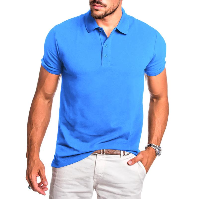 Men s Casual Summer Elastic Multi-color Large-size Short-sleeved POLO Shirt Slim T-shirt Top 4XL светло-синий
Men s Casual Summer Elastic Multi-color Large-size Short-sleeved POLO Shirt Slim T-shirt Top 4XL светло-синий