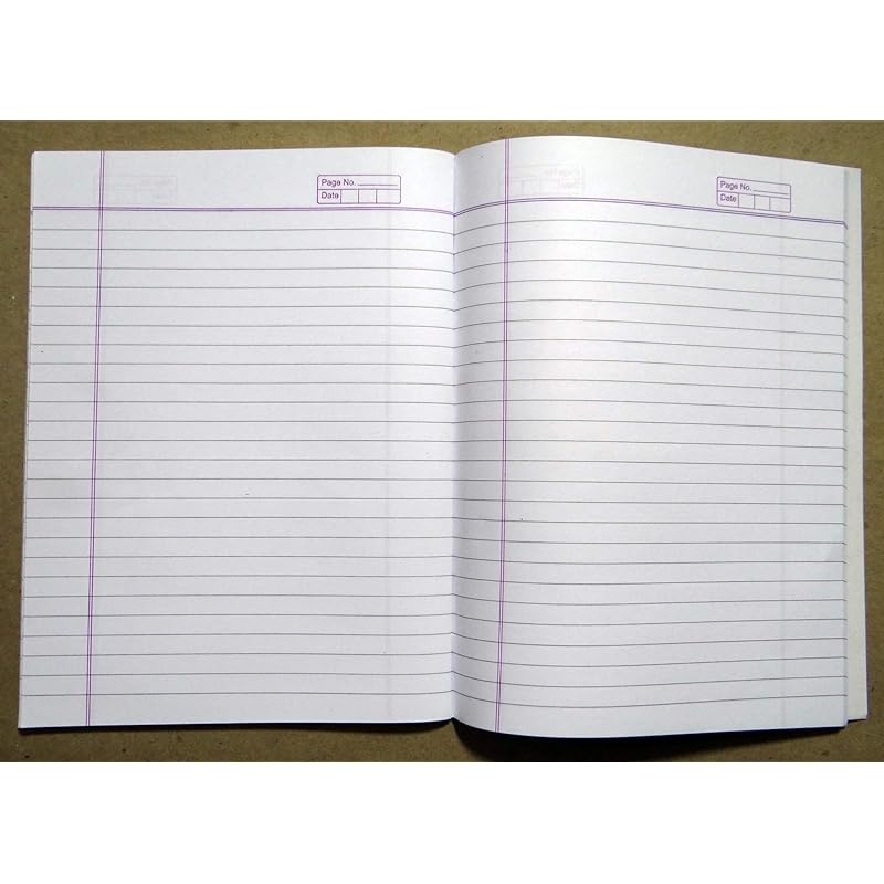 Amblitz Copy - Soft Cover Notebook - 18 * 24 Cm - 120 Page - Combo-Single Line, English, Maths - Pack Of 6 Regular
Amblitz Copy - Soft Cover Notebook - 18 * 24 Cm - 120 Page - Combo-Single Line, English, Maths - Pack Of 6 Regular