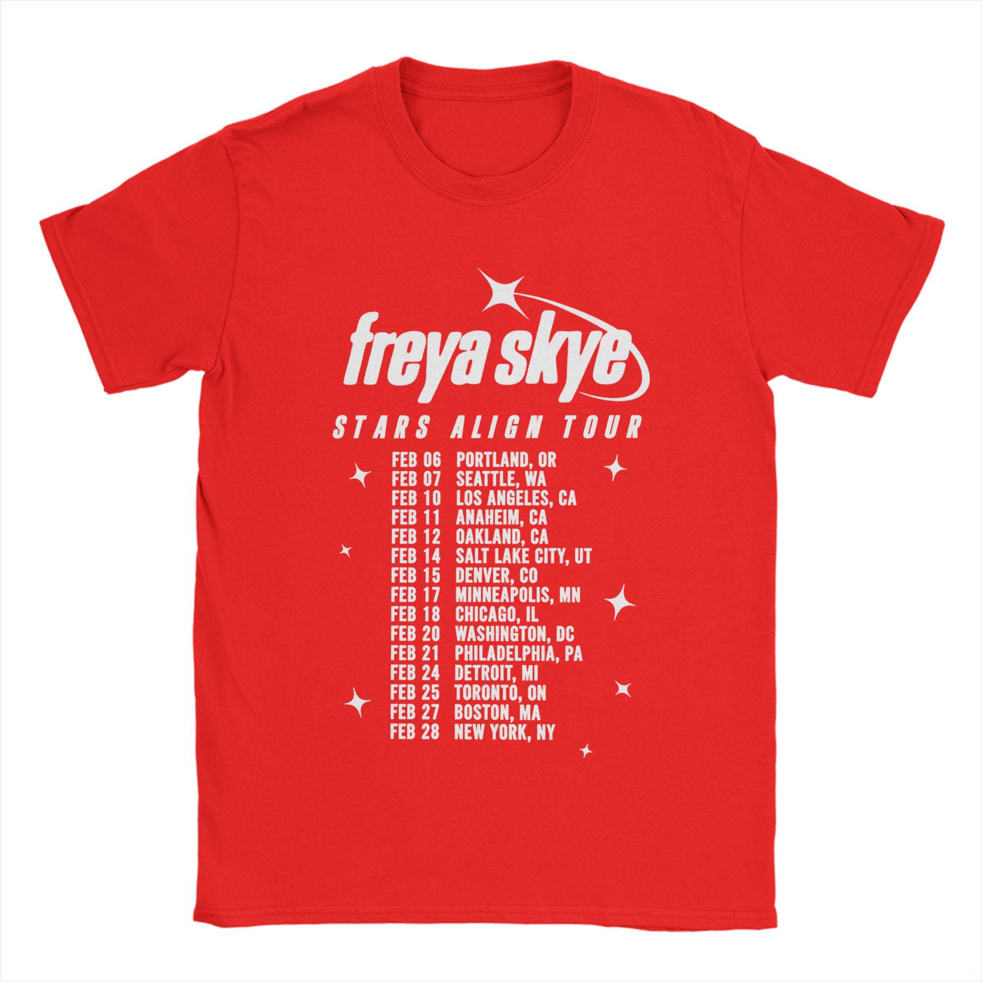 Freya Skye Tour 2025 T Shirt Unisex Pure Cotton Unique TShirts Crewneck Silent TreatUnisext Tees Short Sleeve Clothes Graphic Printed L
Freya Skye Tour 2025 T Shirt Unisex Pure Cotton Unique TShirts Crewneck Silent TreatUnisext Tees Short Sleeve Clothes Graphic Printed L