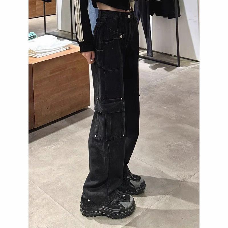 Women s High Waist Black Workwear Jeans - 2024 Autumn Style, Loose Straight Wide Leg 3XL
Women s High Waist Black Workwear Jeans - 2024 Autumn Style, Loose Straight Wide Leg 3XL