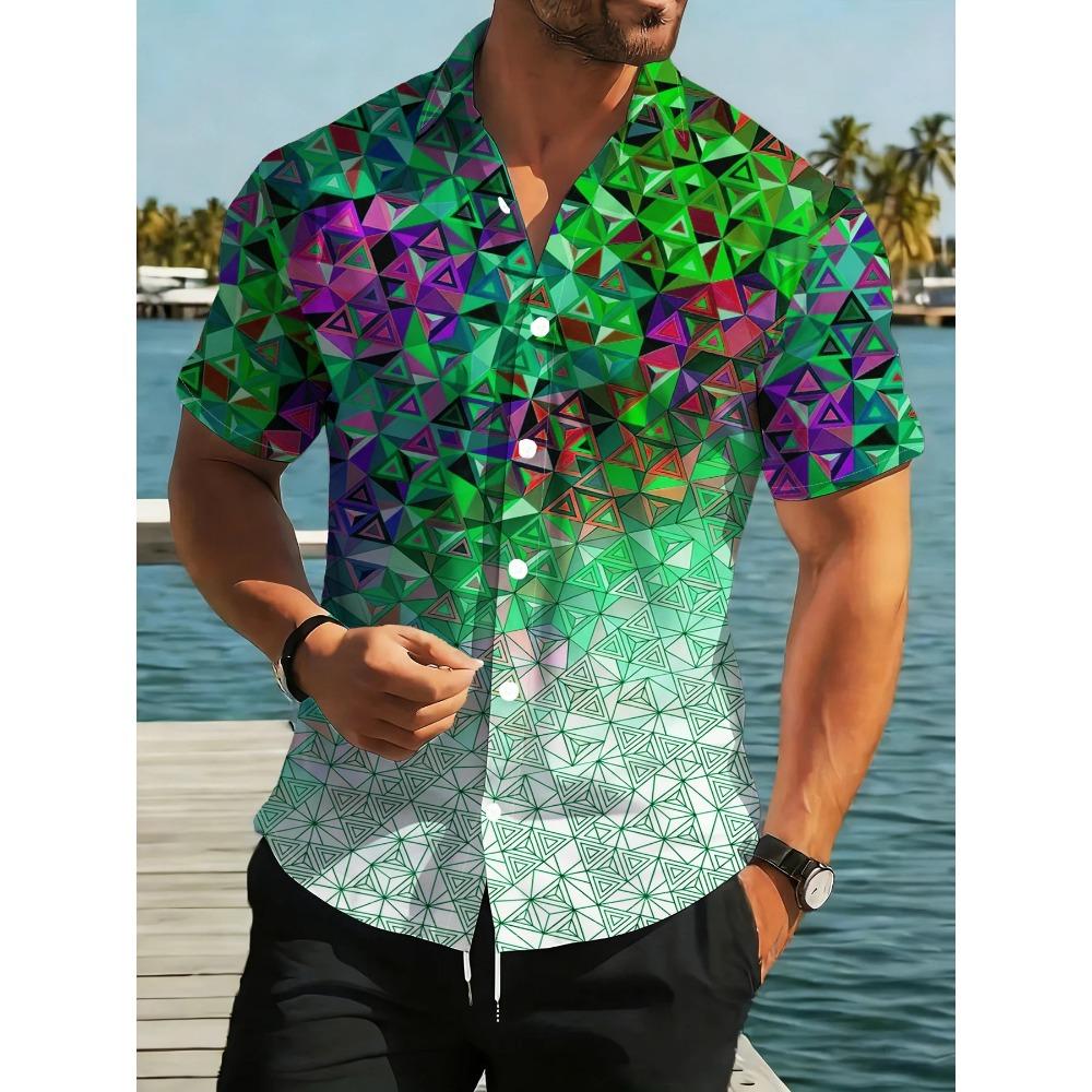 High Street Summer Tropical Men s Hawaiian Shirt Man Short Sleeve Casual Print Fashion Streetwear Vacation Tops S
High Street Summer Tropical Men s Hawaiian Shirt Man Short Sleeve Casual Print Fashion Streetwear Vacation Tops S