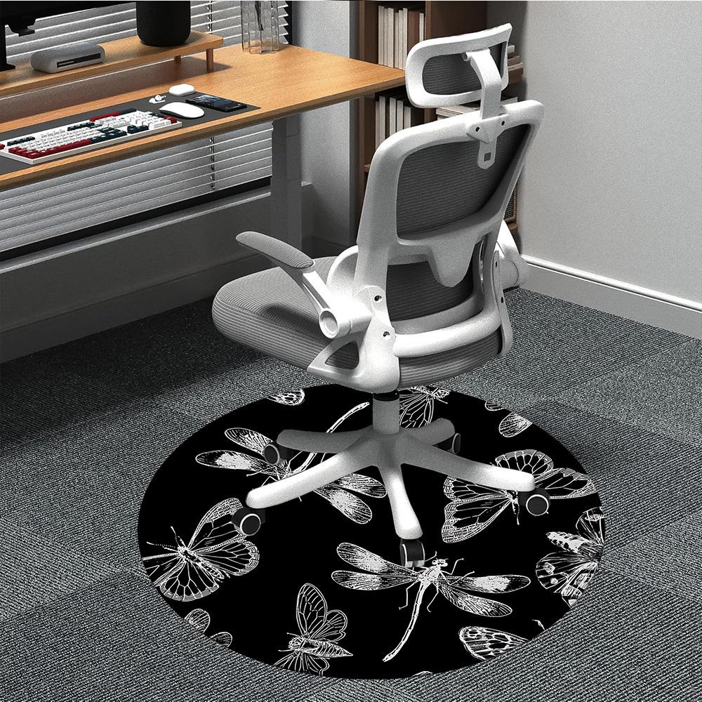 1PC Butterfly Print Chair Carpet for Office, Indoor Non-Slip Washable Carpet, Soft Comfortable Mat For Office Room yy250930264 80cm by 80cm
1PC Butterfly Print Chair Carpet for Office, Indoor Non-Slip Washable Carpet, Soft Comfortable Mat For Office Room yy250930264 80cm by 80cm