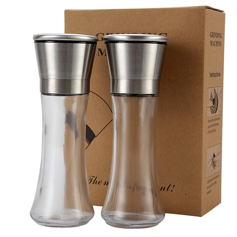Ruhan Stainless Steel Manual Pepper Grinder Set
Ruhan Stainless Steel Manual Pepper Grinder Set
