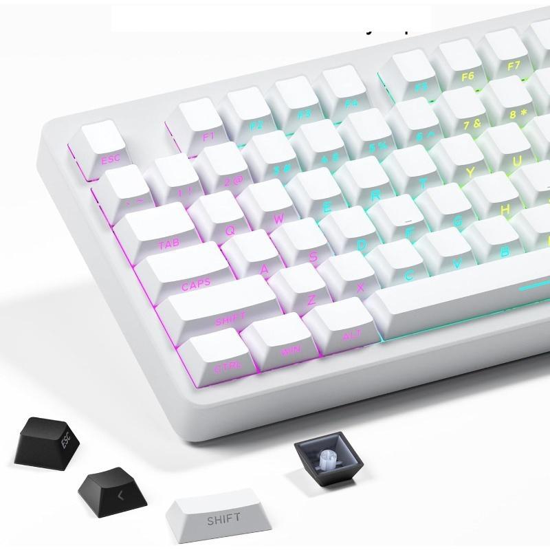 Gradient Keycaps Side Printed Backlit Backlight Keycaps PBT Double Shot OEM Profile for MX Switches Gaming Keyboard 130+key Caps білий
Gradient Keycaps Side Printed Backlit Backlight Keycaps PBT Double Shot OEM Profile for MX Switches Gaming Keyboard 130+key Caps білий